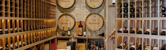 Serra Retreat Property Wine Cellar