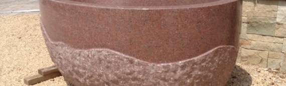 Stone Brazilian Granite Bathtub